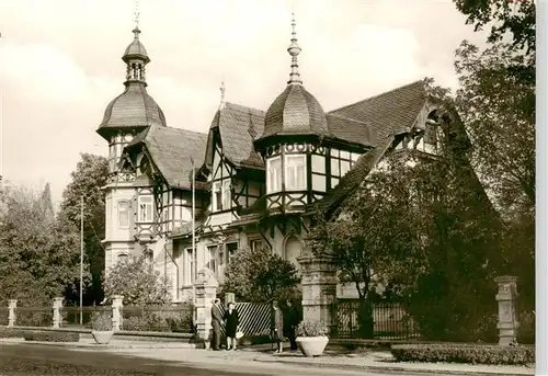 AK / Ansichtskarte  Gernrode_Harz Ferienheim Thomas Muentzer des VEB Montan Leipzig Gernrode Harz