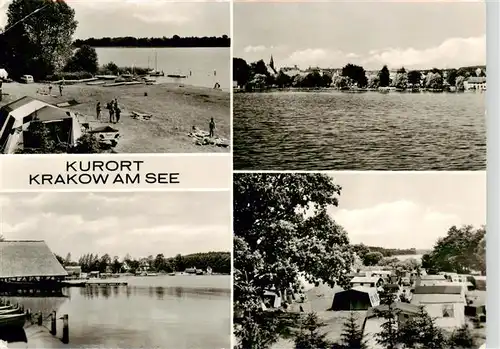 AK / Ansichtskarte  Krakow_Krakau Strandpartien Campingplatz Krakow Krakau