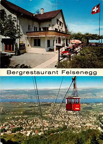 AK / Ansichtskarte  Adliswil_ZH Bergrestaurant Felsenegg Luftseilbahn Adliswil Felsenegg 