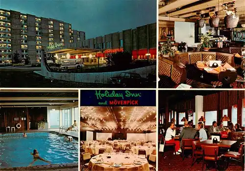 AK / Ansichtskarte  Glattbrugg Holiday Inn and Moevenpick Zurich Airport Hallenbad Gastraeume Glattbrugg