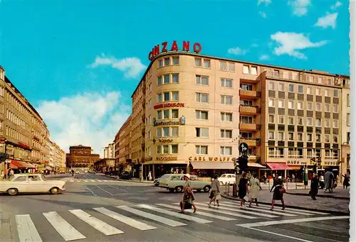 AK / Ansichtskarte  Braunschweig Steinweg und Staatstheater Braunschweig