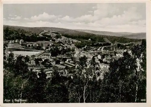 AK / Ansichtskarte  Aue__Sachsen Panorama 