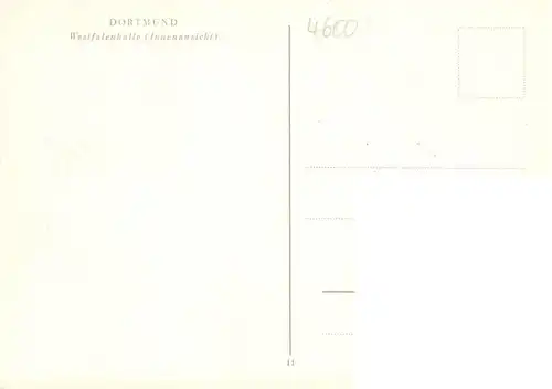 AK / Ansichtskarte  Dortmund Westfalenhalle Inneres Dortmund