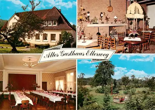 AK / Ansichtskarte  Hankenberge_Teutoburger_Wald 
Altes Gasthaus Ellerweg Hankenberge_Teutoburger