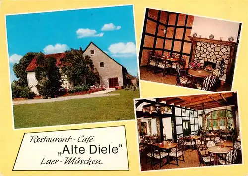AK / Ansichtskarte 73896073 Mueschen_Osnabrueck Restaurant Cafe Alte Diele Gastraeume Mueschen Osnabrueck