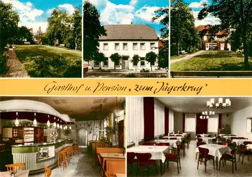 AK / Ansichtskarte 73896123 Cappel_Lippstadt Gasthof Pension zum Jaegerkrug Gastraeume Cappel_Lippstadt