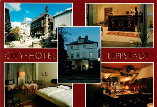 AK / Ansichtskarte  Lippstadt City Hotel Fremdenzimmer Bar Lippstadt