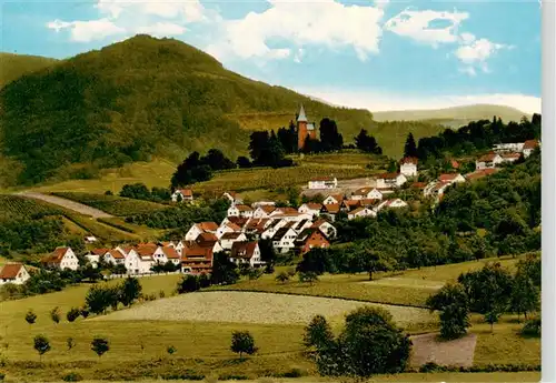 AK / Ansichtskarte  Kappelrodeck Panorama Wein- und Luftkurort im Schwarzwald Kappelrodeck