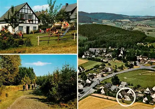 AK / Ansichtskarte  Wormbach_Schmallenberg Ferienhaus Tigges Waldweg  