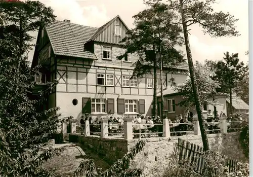 AK / Ansichtskarte  Weimar__Thueringen Stiefelburg Berggaststaette Terrasse 