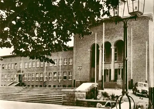 AK / Ansichtskarte  Rostock Schwimmhalle 