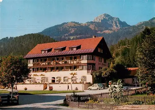 AK / Ansichtskarte 73896260 Bayrischzell_Bayrisch_Zell Hotel Alpenrose 