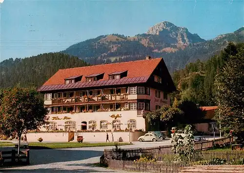 AK / Ansichtskarte  Bayrischzell_Bayrisch_Zell Hotel Alpenrose 