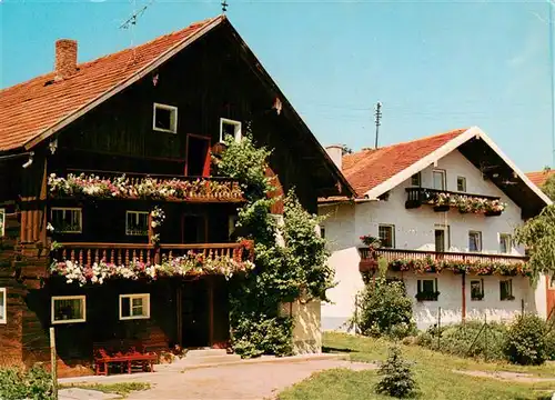 AK / Ansichtskarte  Zaundorf_Vilshofen_Niederbayern Alte Bauernhaeuser Zaundorf_Vilshofen