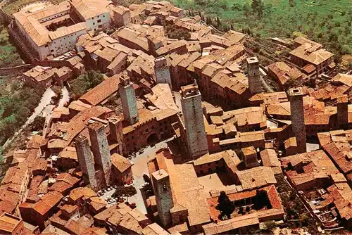 AK / Ansichtskarte  San_Gimignano_Toscana_IT Veduta aerea 