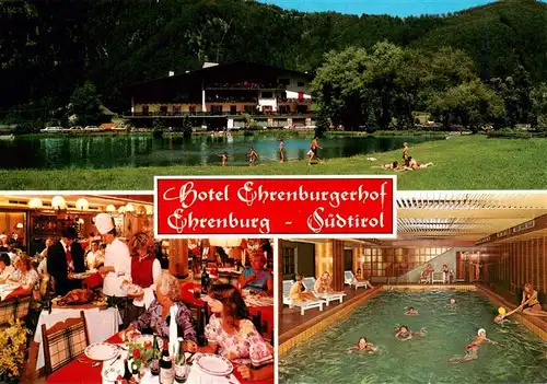 AK / Ansichtskarte 73896303 Ehrenburg_Pustertal Hotel Ehrenburgerhof Badesee Restaurant Hallenbad Ehrenburg_Pustertal