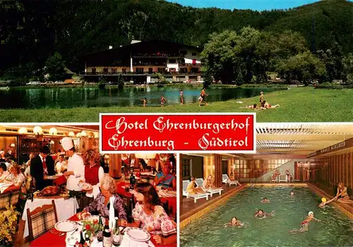 AK / Ansichtskarte  Ehrenburg_Pustertal Hotel Ehrenburgerhof Badesee Restaurant Hallenbad Ehrenburg_Pustertal