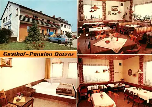 AK / Ansichtskarte  Sindersdorf Gasthof Pension Dotzer Restaurant Fremdenzimmer Sindersdorf