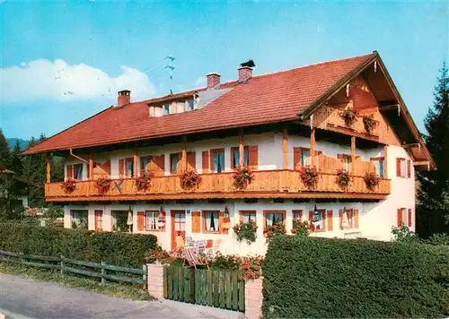 AK / Ansichtskarte  Bad_Wiessee Gaestehaus Tannenheim Bad_Wiessee