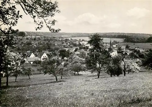 AK / Ansichtskarte  Wittershausen_Unterfranken_Oberthulba Panorama 