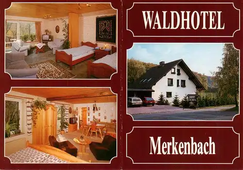 AK / Ansichtskarte 73896423 Merkenbach Waldhotel Appartements Merkenbach