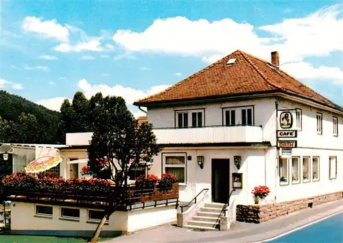 AK / Ansichtskarte  Zell_Odenwald Cafe Orth Restaurant Zell Odenwald