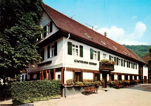 AK / Ansichtskarte  Oberharmersbach Gaestehaus Freihof Oberharmersbach