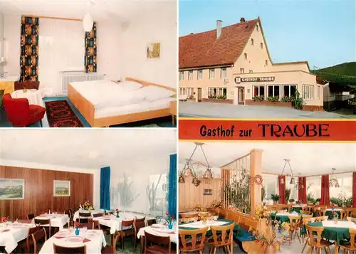 AK / Ansichtskarte  Rietheim Gasthof zur Traube Gastraeume Gaestezimmer Rietheim