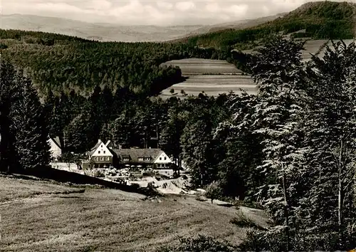 AK / Ansichtskarte  Brueckenau_Bad Waldschenke Pilsterhof Gaestehaus Panorama Brueckenau_Bad