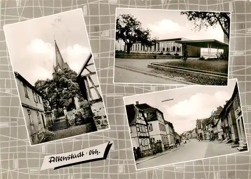 AK / Ansichtskarte 73896483 Altenstadt_Hessen Teilansichten Kirchen Zentrum Altenstadt_Hessen