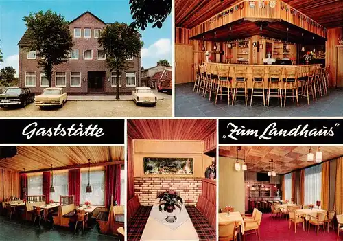 AK / Ansichtskarte  Krempe_Holstein Gaststaette zum Landhaus Restaurant Krempe_Holstein