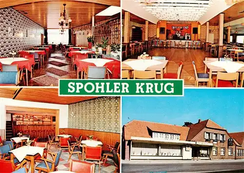 AK / Ansichtskarte 73896487 Spohle Spohler Krug Restaurant Spohle