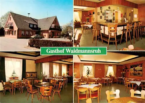 AK / Ansichtskarte 73896503 Wingst Gasthof Waidmannsruh Restaurant Wingst