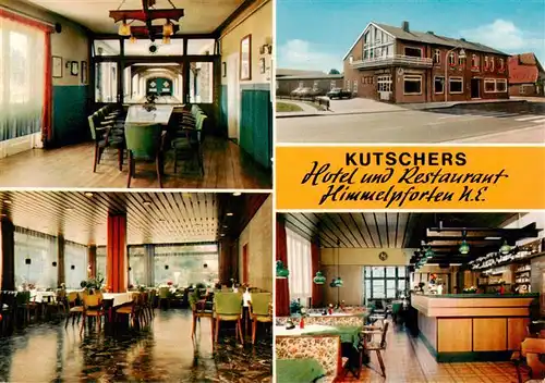 AK / Ansichtskarte 73896507 Himmelpforten_Niederelbe_Stade Kutschers Hotel und Restaurant 