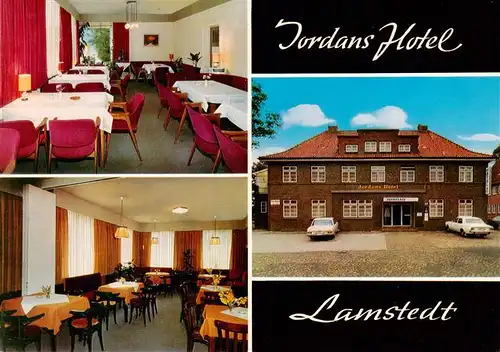 AK / Ansichtskarte 73896509 Lamstedt Jordans Hotel Restaurant Lamstedt