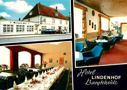 AK / Ansichtskarte 73896517 Bargteheide Hotel Lindenhof Restaurant Festtafel Bargteheide