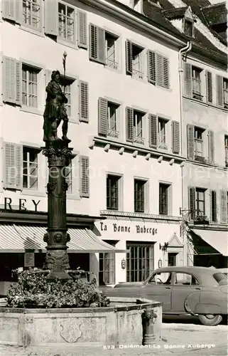 AK / Ansichtskarte  Delemont_Delsberg_JU La Bonne Auberge 