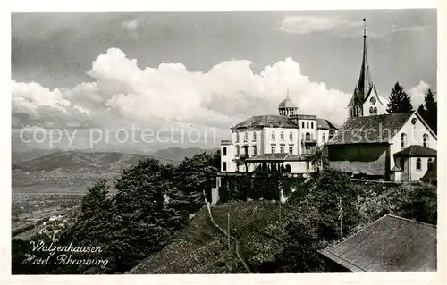 AK / Ansichtskarte  Walzenhausen_AR Hotel Rheinburg Walzenhausen AR