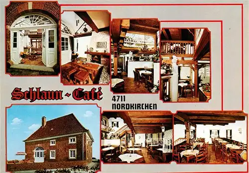 AK / Ansichtskarte 73896583 Nordkirchen Schlaun Café Gastraeume Nordkirchen