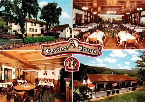 AK / Ansichtskarte 73896587 Ober-Hainbrunn Gasthof Pension zur Krone Restaurant Festsaal Ober-Hainbrunn