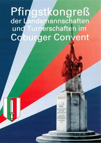 AK / Ansichtskarte  Coburg Pfingstkongress der Landsmannschaften und Turnerschaften im Coburger Convent Coburg