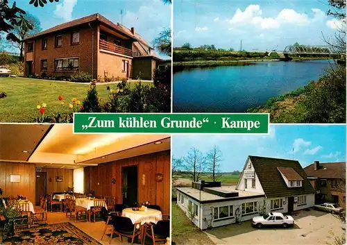 AK / Ansichtskarte 73896759 Friesoythe-Kampe Hotel Restaurant Zum kuehlen Grunde 