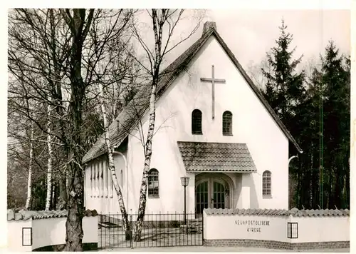 AK / Ansichtskarte  Wedel_Pinneberg Neuapostolische Kirche Wedel Pinneberg