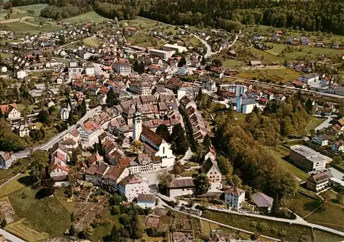 AK / Ansichtskarte  Bischofszell_TG Fliegeraufnahme 