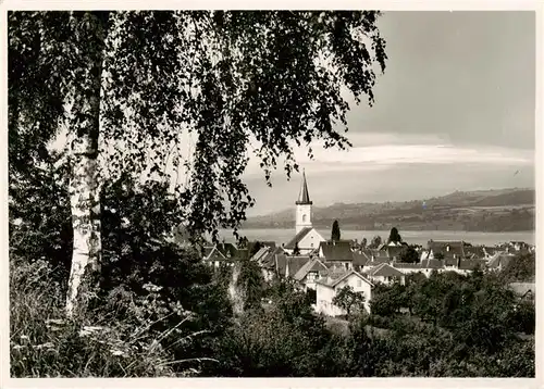 AK / Ansichtskarte  Steckborn_Untersee_TG Panorama Kirche 