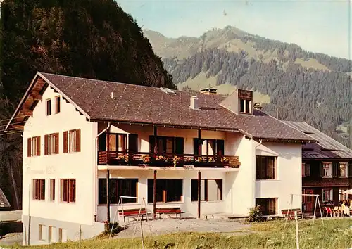 AK / Ansichtskarte 73896925 Au_Bregenzerwald Cafe Restaurant Reich Au_Bregenzerwald