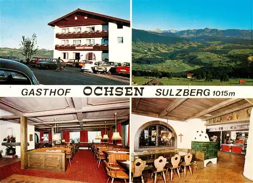 AK / Ansichtskarte  Sulzberg_Vorarlberg_AT Gasthof Ochsen Gastraeume 