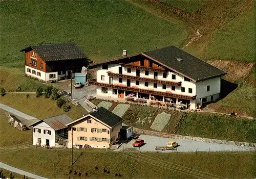 AK / Ansichtskarte 73896932 Marul_Raggal Pension Alpenfrieden Haus Sennerhuette Weisses Haus Fliegeraufnahme Marul Raggal