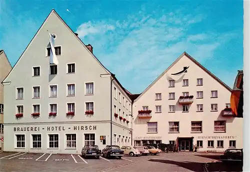 AK / Ansichtskarte  Ottobeuren Brauerei Hotel Hirsch Ottobeuren