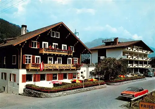 AK / Ansichtskarte 73897029 Vandans_Vorarlberg_AT Hotel Sonne 